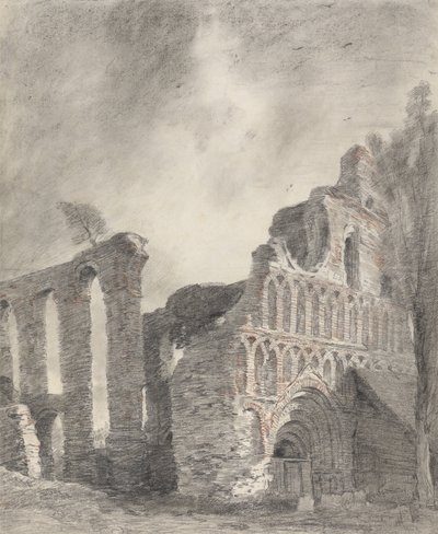 Ruina del Priorato de St. Botolphs, Colchester de John Constable